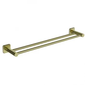 Полотенцедержатель Wonzon & Woghand WW-V1102-BG 60,1 см, двойной, золотой матовый