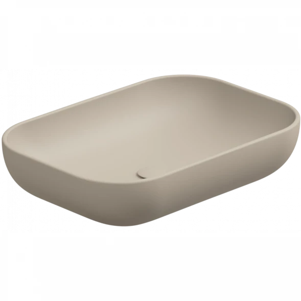 Раковина-чаша GSG Easy EALAVRE60034 60x42 см, накладная, песочный матовый