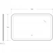 Зеркало 110x70 см Cezares Stylus CZR-SPC-STYLUS-1100-700-TCH-WARM