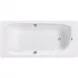 Ванна чугунная Delice Flex DLR230632R 180x85 см, с отверстиями под ручки, белый