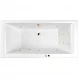 Акриловая гидромассажная ванна 170x80 см Whitecross Savia Duo 0103.170080.100.LINE.GL