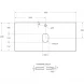 Столешница BelBagno KEP-100-CEM 101,6 см, Cemento