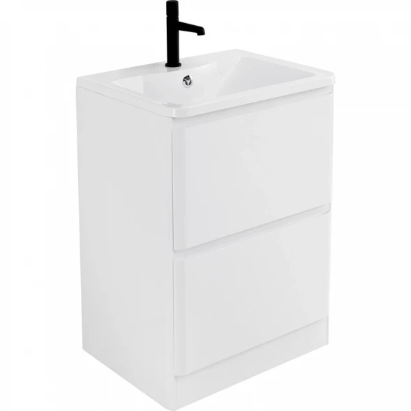 Тумба Bianco Lucido 59,6 см BelBagno Albano ALBANO-600-2C-PIA-BL