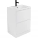 Тумба Bianco Lucido 59,6 см BelBagno Albano ALBANO-600-2C-PIA-BL