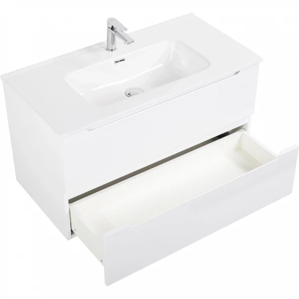 Тумба Bianco Lucido 99,6 см BelBagno Etna ETNA-1000-2C-SO-BL-P