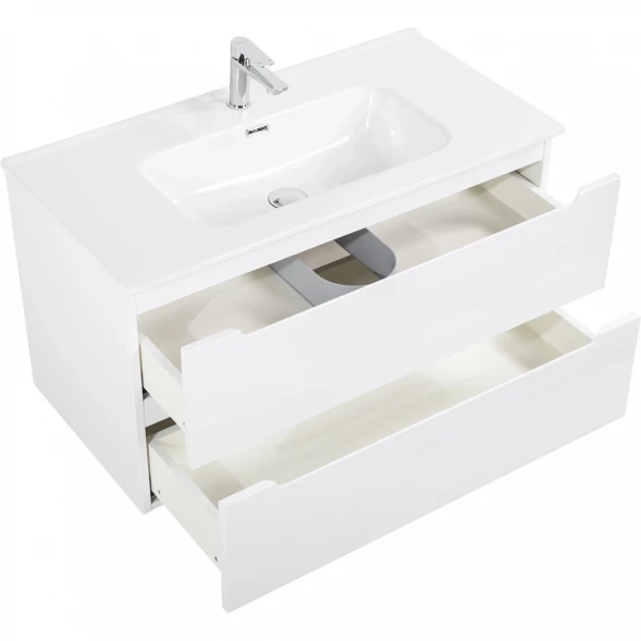 Тумба Bianco Lucido 99,6 см BelBagno Etna ETNA-1000-2C-SO-BL-P