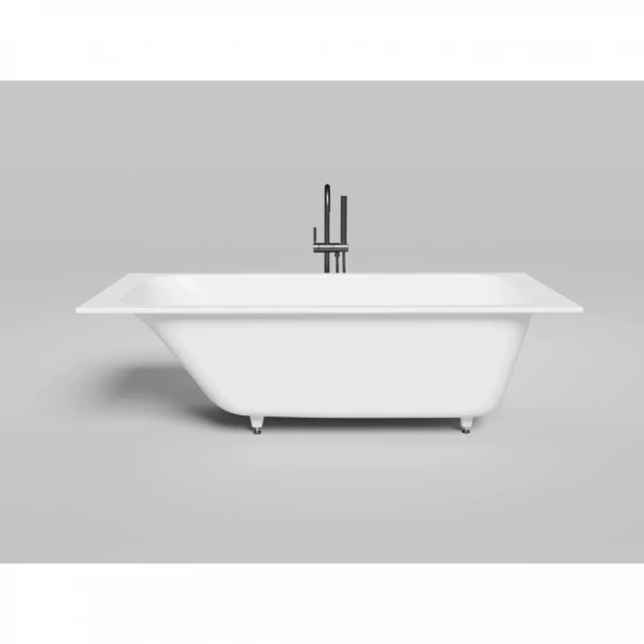 Ванна из литьевого мрамора Salini S-Sense Orlanda Kit 102112G 180x80 см, белый глянец
