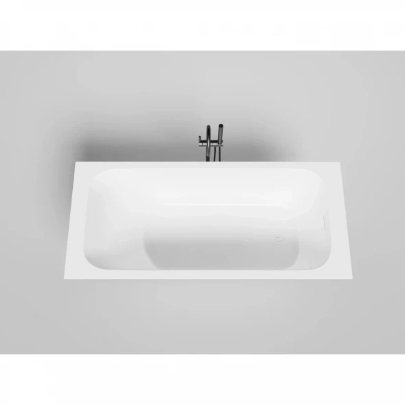 Ванна из литьевого мрамора Salini S-Sense Orlanda Kit 102112G 180x80 см, белый глянец