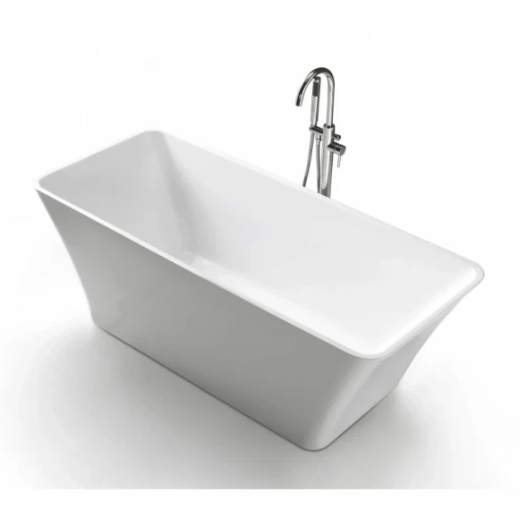 Акриловая ванна BelBagno BB60-1700 170x77 см, отдельностоящая, белый