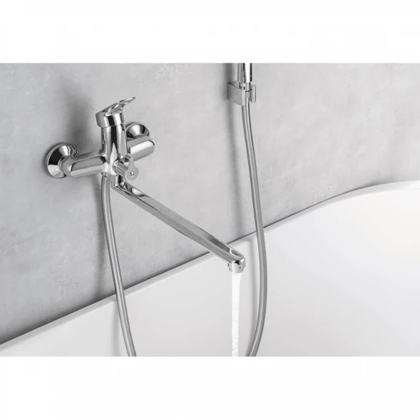 Смеситель для ванны Aquatek Вега AQ1042CR хром