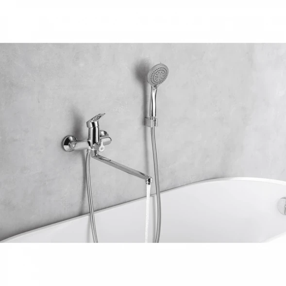 Смеситель для ванны Aquatek Вега AQ1042CR хром