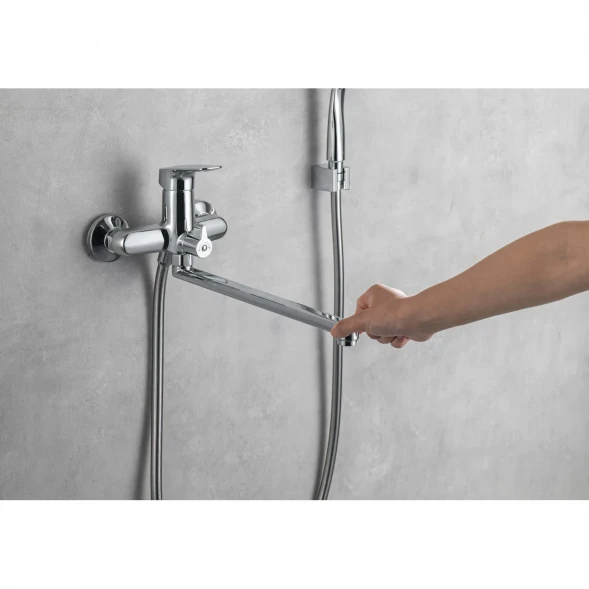 Смеситель для ванны Aquatek Вега AQ1042CR хром