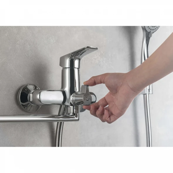 Смеситель для ванны Aquatek Вега AQ1042CR хром