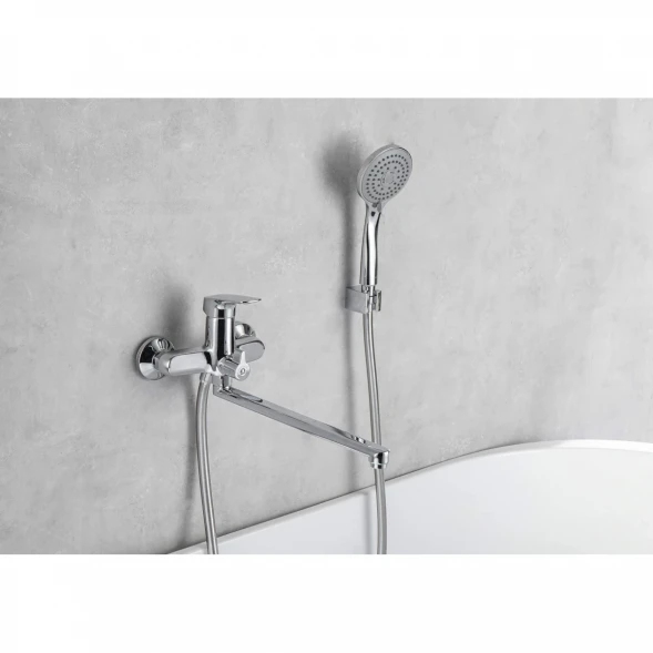 Смеситель для ванны Aquatek Вега AQ1042CR хром