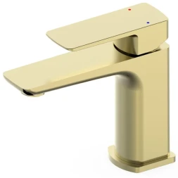 Смеситель для раковины Wonzon &amp; Woghand Edge WW-88139003-BG золотой матовый
