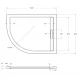 Душевой поддон из литьевого мрамора 100x80 см Cezares TRAY-AS-RH-100/80-30-W-R