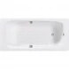Ванна чугунная Delice Flex DLR230632R-AS 180x85 см, с отверстиями под ручки, антискользящим покрытием, белый