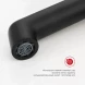 Смеситель для раковины Raglo R20.11.06 встраиваемый, черный матовый