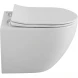 Унитаз подвесной BelBagno Uno 2.0 BB7306CHR/SC безободковый, с сиденьем микролифт, белый