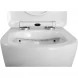 Унитаз подвесной BelBagno Uno 2.0 BB7306CHR/SC безободковый, с сиденьем микролифт, белый