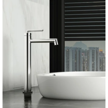 Смеситель для раковины BelBagno Acqua ACQUA-LMC-CRM без донного клапана, хром
