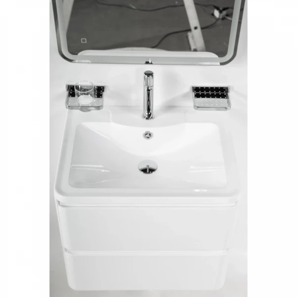 Тумба Bianco Lucido 59,6 см BelBagno Albano ALBANO-600-2C-SO-BL