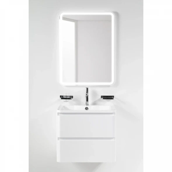 Тумба Bianco Lucido 59,6 см BelBagno Albano ALBANO-600-2C-SO-BL