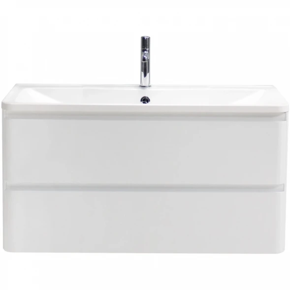 Тумба Bianco Lucido 89,6 см BelBagno Albano ALBANO-900-2C-SO-BL