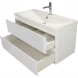 Тумба Bianco Lucido 89,6 см BelBagno Albano ALBANO-900-2C-SO-BL
