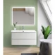 Тумба Bianco Lucido 89,6 см BelBagno Albano ALBANO-900-2C-SO-BL