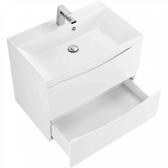 Тумба Bianco Lucido 69,6 см BelBagno Marino MARINO-700-2C-SO-BL-P