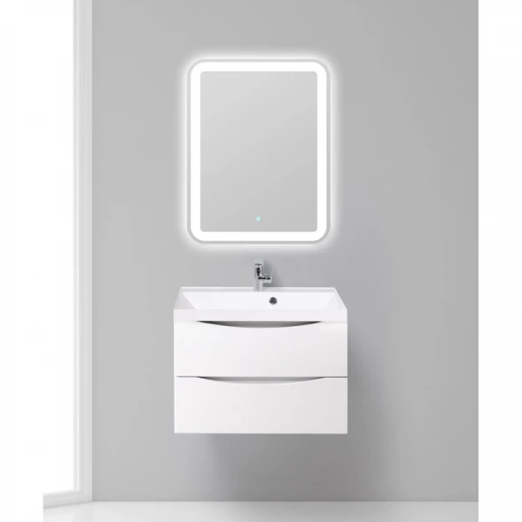 Тумба Bianco Lucido 69,6 см BelBagno Marino MARINO-700-2C-SO-BL-P