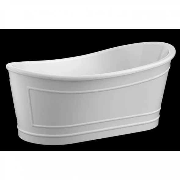 Акриловая ванна BelBagno BB32 167,6x90 см, отдельностоящая, белый глянец