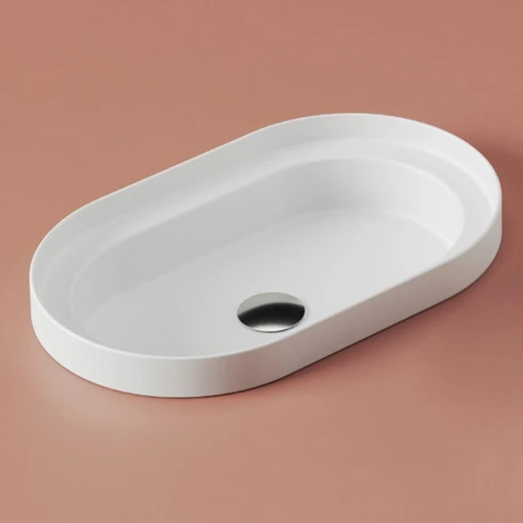 Раковина 58,3x36,3 см Artceram Fuori Scala TFL033 01 00