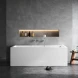 Акриловая ванна Am.Pm Gem W93A-180-080W-A 180x79,5 см, белый
