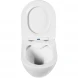 Комплект инсталляция с унитазом BelBagno Prospero BB051CHR/BB051SC/BB002-80/BB005-PR-CHROME с кнопкой смыва, хром + унитаз подвесной BelBagno Amanda безободковый, с сиденьем микролифт, белый