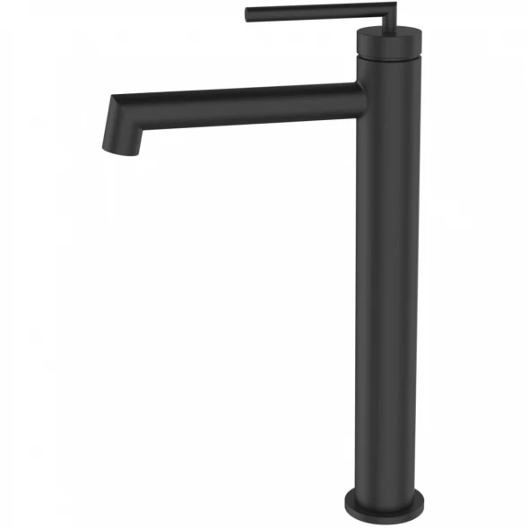 Смеситель для раковины BelBagno Acqua ACQUA-LMC-NERO без донного клапана, черный матовый