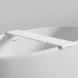 Полка на ванну Salini S-Stone Gabbiano Basic 1906202M 90 см, белый матовый