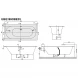Квариловая ванна 190x90 см альпийский белый Villeroy &amp; Boch Oberon UBQ199OBE2V-01