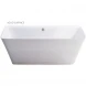 Ванна из литьевого мрамора Astra-Form Орион Solid Surface 01010050 170x75 см, отдельностоящая, белый матовый