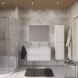 Тумба под раковину Cezares Relax RELAX-1000-2C-SO-BL 99,6 см, подвесная, Bianco Lucido