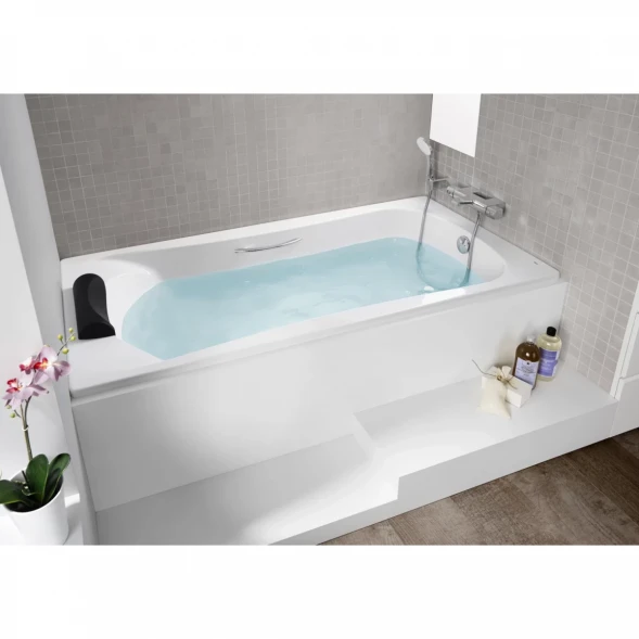 Акриловая ванна 180x80 см с отверстиями для ручек Roca BeCool ZRU9302782