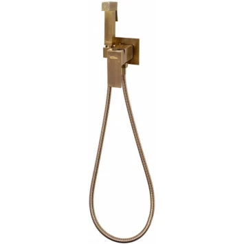 Гигиенический душ Hansberge Cubito H3077BR со смесителем, бронза