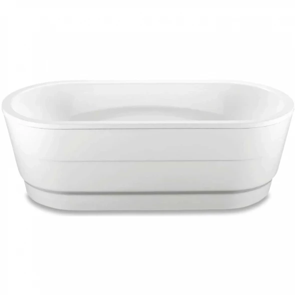 Ванна стальная Kaldewei Vaio Duo Oval 951-7 233148053001 180x80 см, отдельностоящая, с водоотталкивающим покрытием, альпийский белый