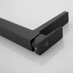 Смеситель для раковины Rose R2811H черный матовый