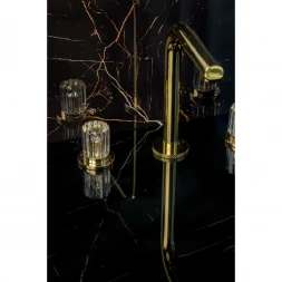Смеситель для раковины Boheme Elegante 152-G-EL