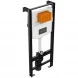 Комплект подвесной унитаз BelBagno Amanda BB051CHR + BB051SC + система инсталляции Jacob Delafon E24156-NF + E20859-7-BMT