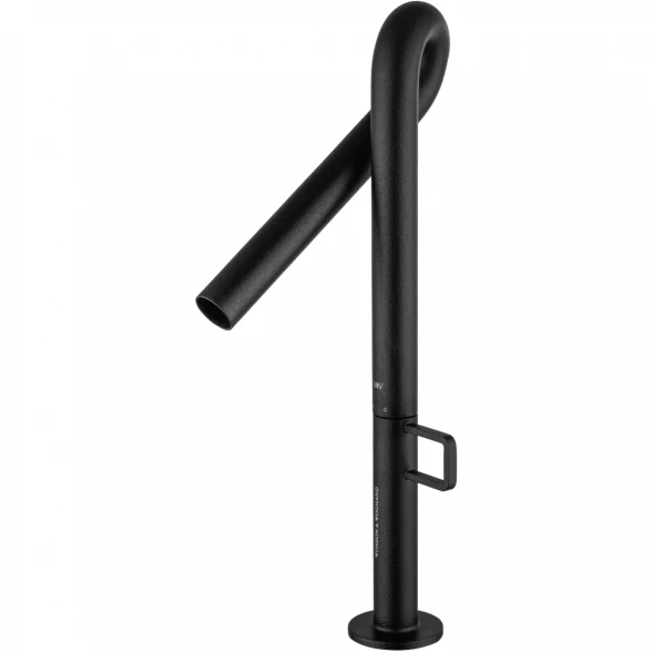 Смеситель для раковины Wonzon &amp; Woghand Loop WW-112-00-508 CoolStart, черный матовый