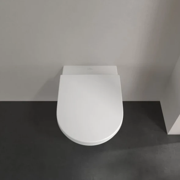 Унитаз подвесной Villeroy &amp; Boch Subway 3.0 4670T001 безободковый, торнадо, альпийский Белый