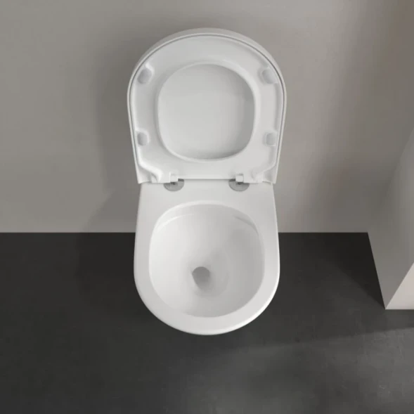 Унитаз подвесной Villeroy &amp; Boch Subway 3.0 4670T001 безободковый, торнадо, альпийский Белый
